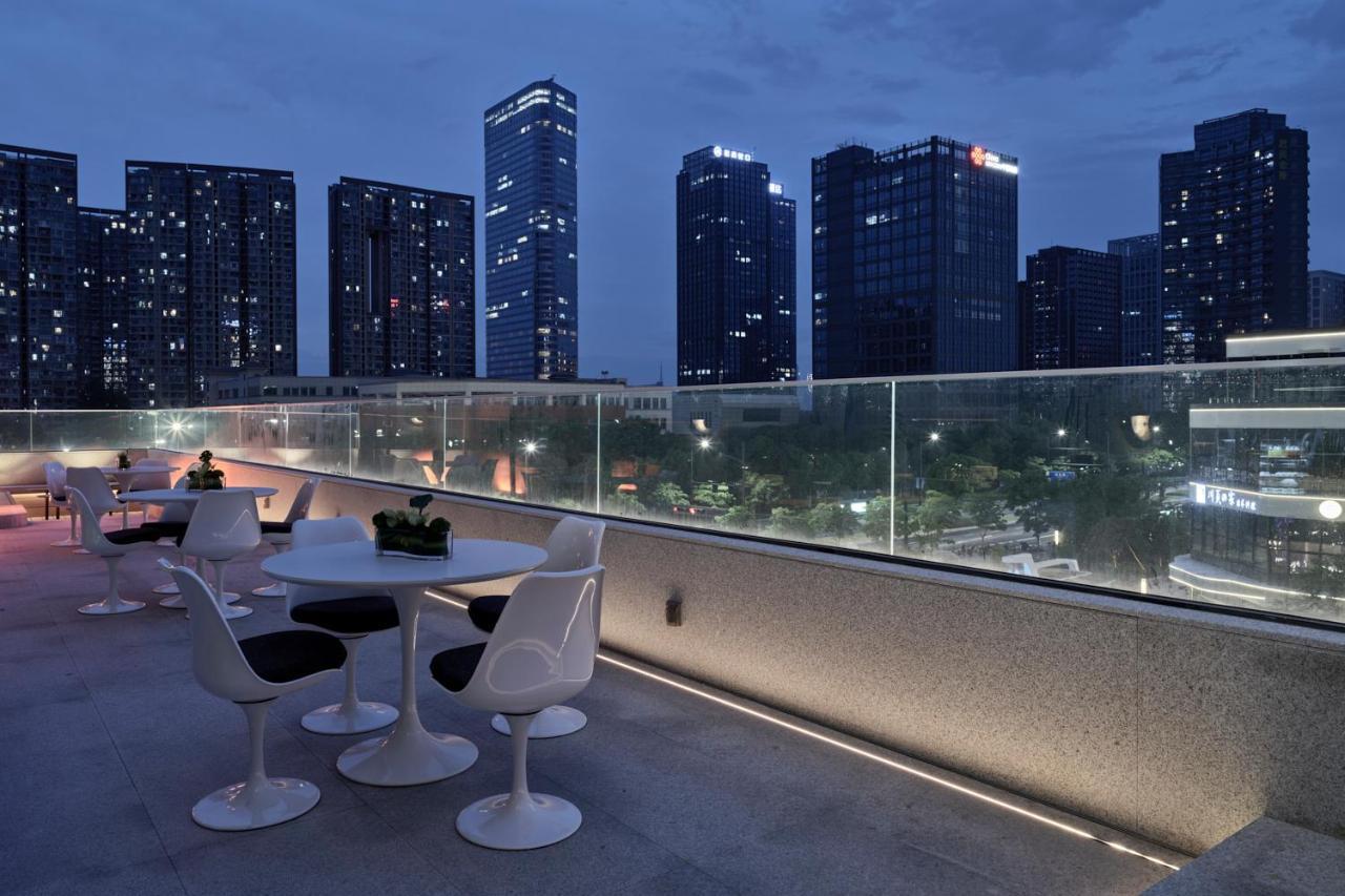 Pagoda Hotel Hangzhou Binjiang Exteriör bild