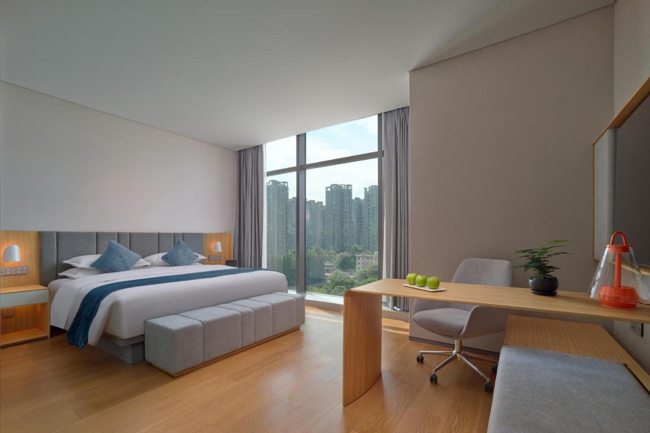 Pagoda Hotel Hangzhou Binjiang Exteriör bild