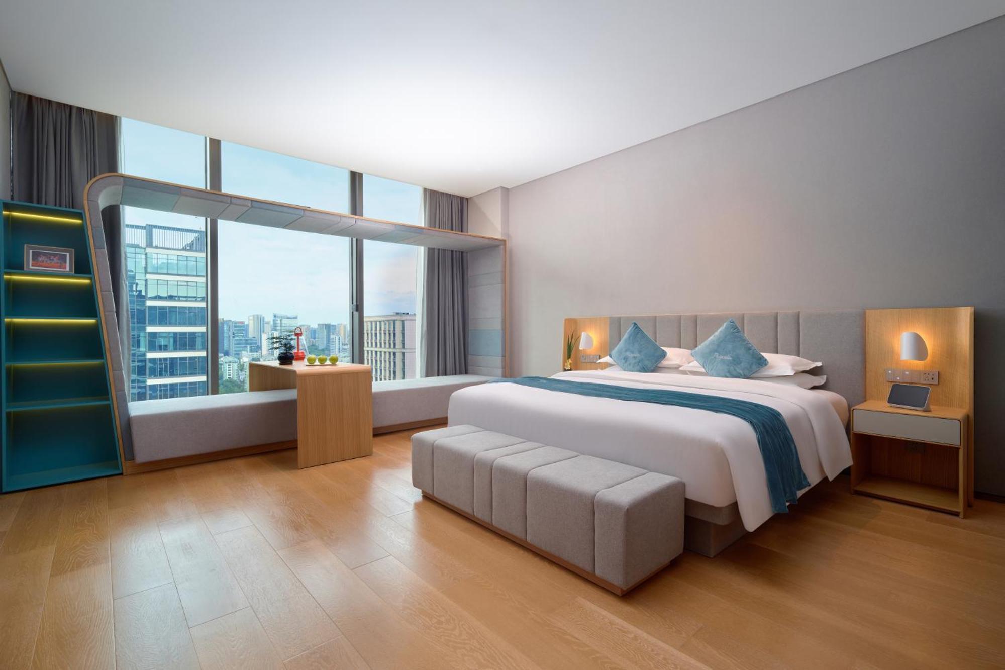 Pagoda Hotel Hangzhou Binjiang Exteriör bild